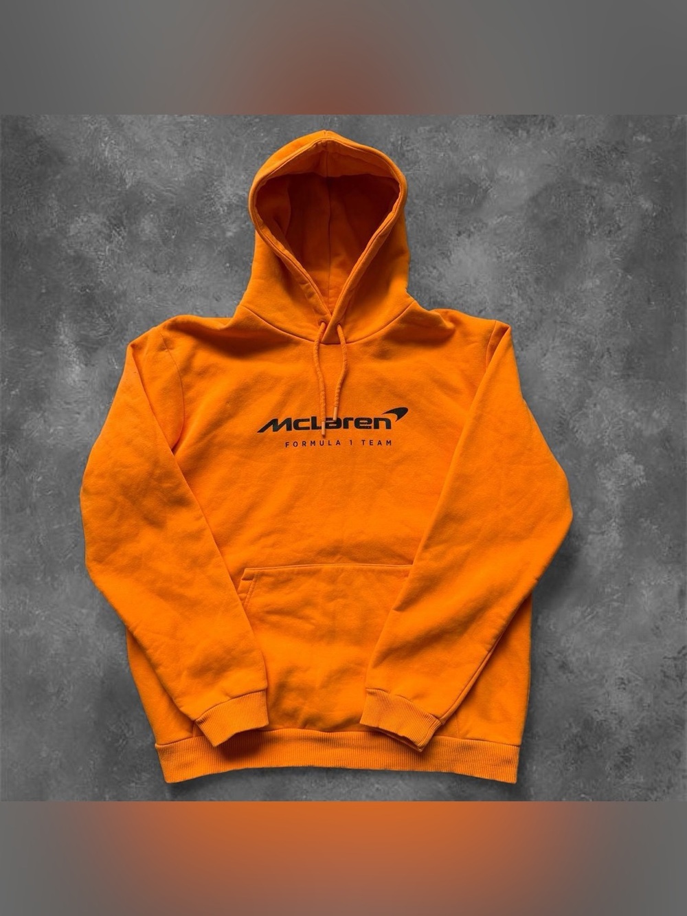 McLaren Formula 1 Team Hoodie Mens XXL Orange F1 Racing Pullover